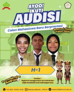 H-1 AUDISI Calon Mahasiswa Baru Berprestasi