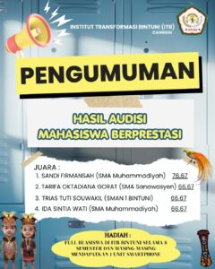 PENGUMUMAN!