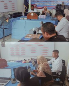 RAPAT PANITIA”AUDISI CALON MAHASISWA BARU BERPRESTASI SEKABUPATEN TELUK BINTUNI”